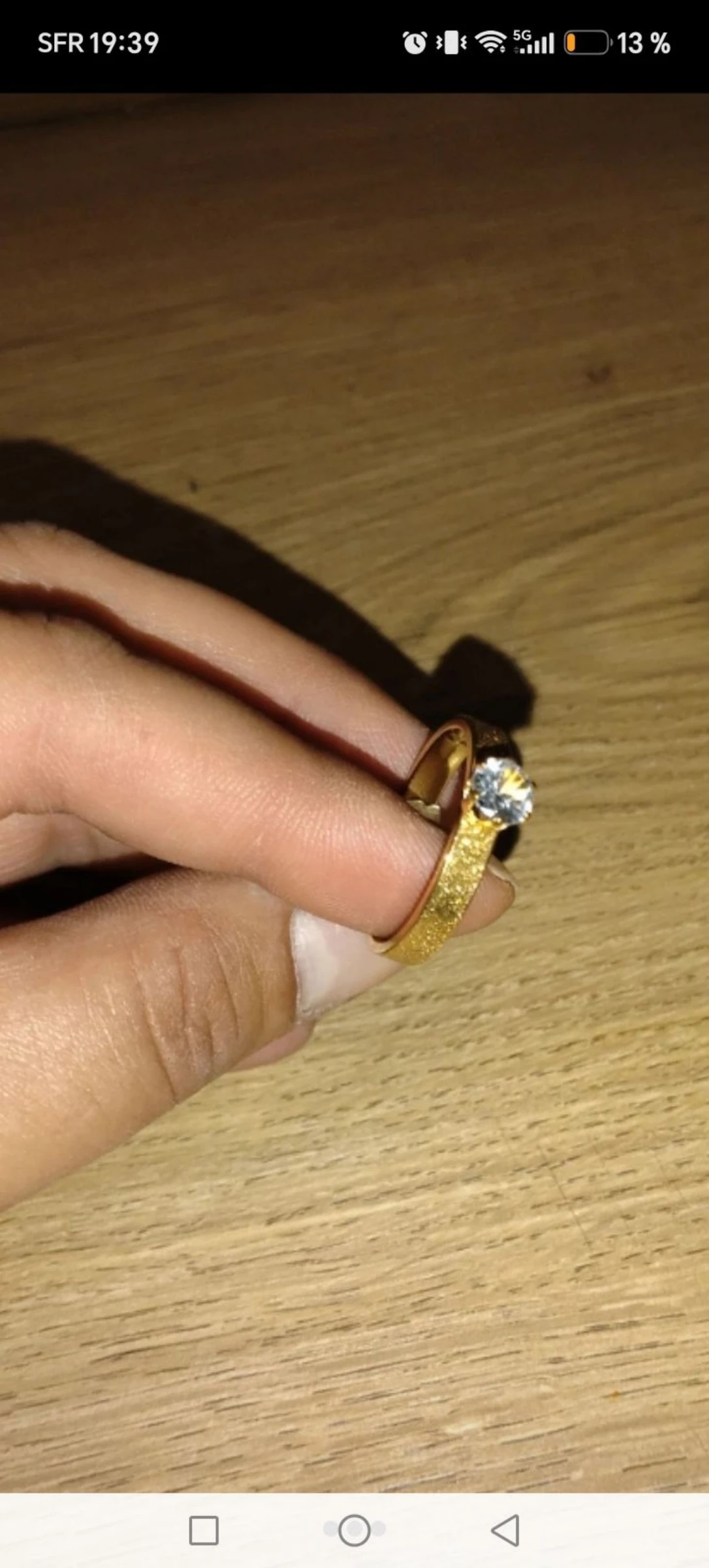 Bague acier inoxydable  – photo 2